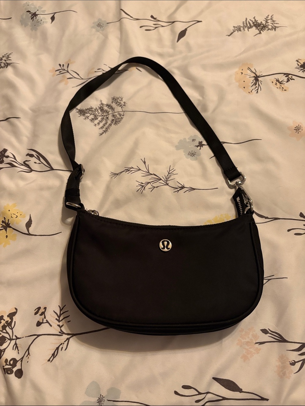 lululemon athletica Black Mini Shoulder Bag